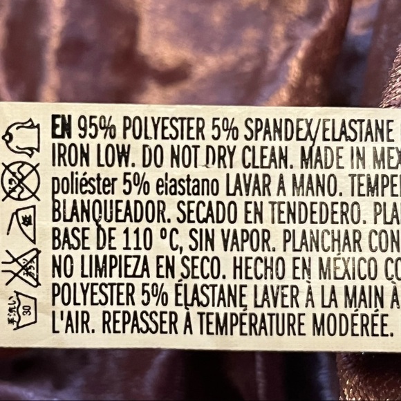 Forever 21 Crushed Velvet Dress with Spaghetti Straps - Picture 6 of 7